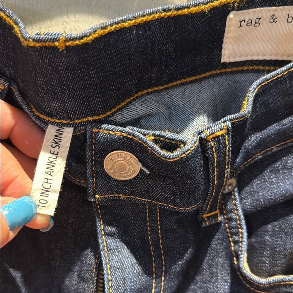 Dark Blue Rag&Bone Jeans - Picture 3 of 13